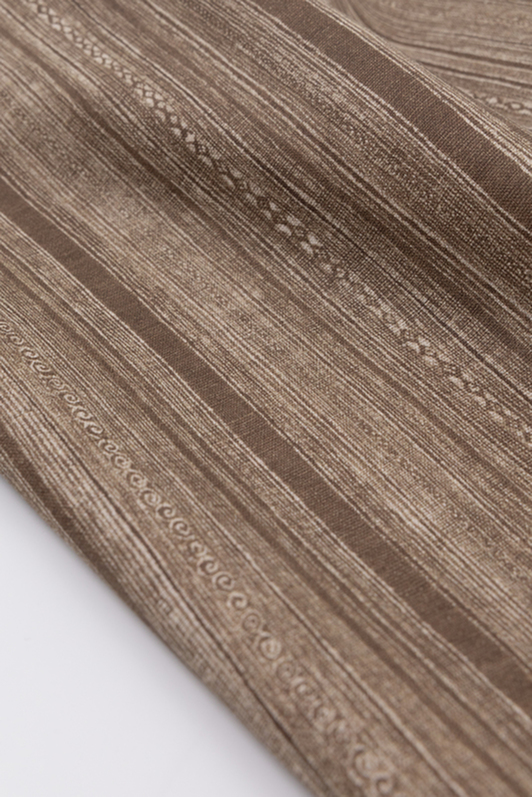 1081-09 | batik stripe | espresso